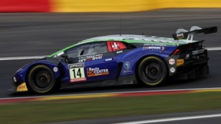 Lamborghini Huracán GT3 EVO #14 Tujula/White/Lappalainen 3rd Silver Cup 24H Spa 2022 1:43 Spark