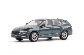 Škoda Octavia IV Combi 2020 šedá graphite metalíza 1:43 Abrex