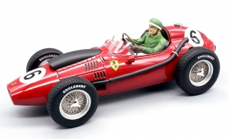 Ferrari F1 DINO 246 #6 M.Hawthorn Marocco GP 1958 with Pilot Figure 1:18 Tecnomodel