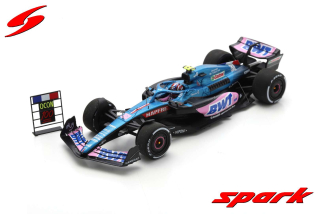 Alpine A522 BWT Alpine F1 Team #31 E.Ocon 5th Austrian GP 2022 100th Race 1:43 Spark