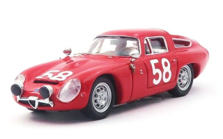 Alfa Romeo TZ 1 #58 Bussinello/Todaro Targa Florio 1964 1:43 Best Model