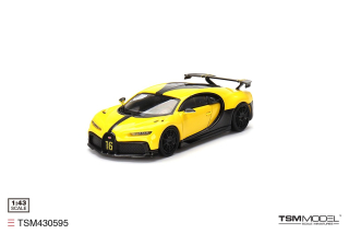 Bugatti Chiron Pur Sport yellow 1:43 TSM Model
