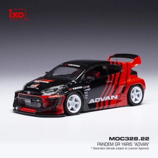Toyota Yaris Pandem Advan black 1:43 Ixo Models