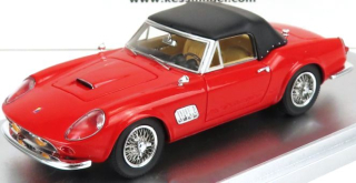 Modena 250GT California Spider Closed 1961 red/black 1:43 KESS Model