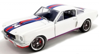 Shelby GT350R Street Fighter *Le Mans #14* 1965 white/red/blue 1:18 Acme Diecast