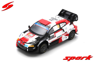 Toyota GR Yaris Rally1 #33 Evans/Martin Toyota Gazoo Racing WRT 2nd Rally Safari Kenya 2022 1:43 Spark