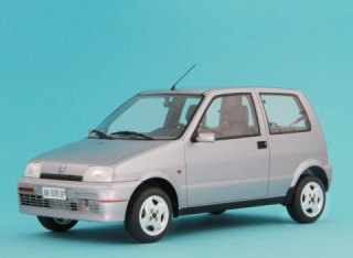 Fiat Cinquecento Sporting 1994 silver 1:18 Laudoracing Model 