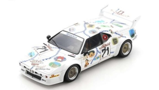 BMW M1 #71 Danner/von Bayern/Oberndorfer Le Mans 1981 1:43 Spark