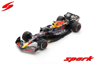 Oracle Red Bull Racing RB18 #1 M.Verstappen Winner Abu Dhabi 2022 with Tyre Marks 1:18 Spark Models