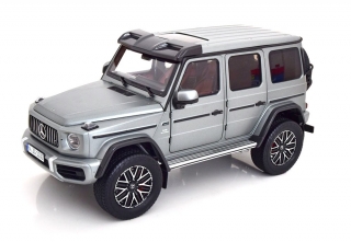 Mercedes-Benz G-Class 4x4² 2022 platinum grey 1:12 NZG