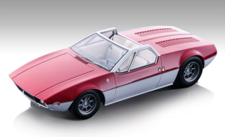 De Tomaso Mangusta Spider 1986 red/silver 1:18 Tecnomodel