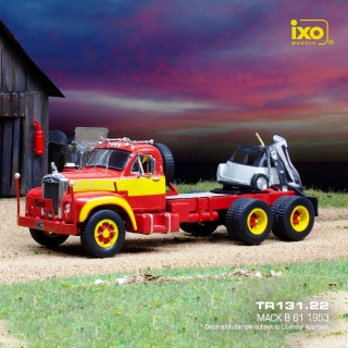 Mack B 61 1953 red/yellow 1:43 Ixo Models