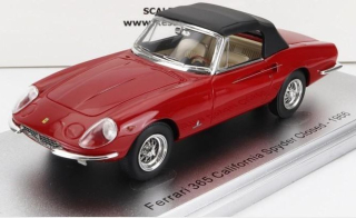 Ferrari 365 California Spider Closed 1966 red/black 1:43 KESS Model