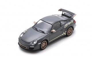 Porsche 911 GT3 RS 2011 grey 1:43 Schuco
