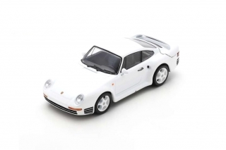 Porsche 959 1986 white 1:43 Schuco