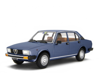 Alfa Romeo Alfetta 2.0 L 1978 blue metallic 1:18 Laudoracing Model 