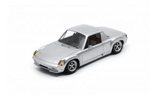 Porsche 914-916 (Chassis N 12) 1972 silver 1:43 Schuco