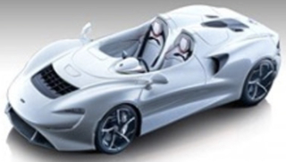 McLaren ELVA 2020 pearl white 1:18 Tecnomodel