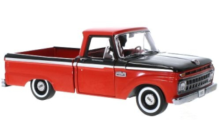 Ford F-100 Custom Cab Pickup 1965 red/black 1:18 Sun Star