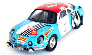 Alpine Renault A110 #1 S.Zasada/E.Zasada Rallye EM Rallye Polen 1974 1:43 Troféu