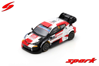 Toyota GR Yaris Rally1 Hybrid #18 Katsuta/ Johnston 6th Rally Monte Carlo 2023 1:43 Spark