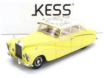 Rolls Royce Silver Wraith Perspex Top Saloon 1956 Colour Made In 1968 yellow 1:43 KESS Model