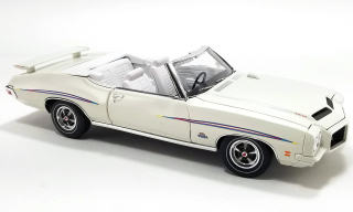Pontiac GTO Convertible 1971 white 1:18 Acme Diecast
