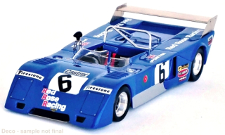 Chevron B23 RHD #6 P.Gethin Vila Real 1973 1:43 Troféu