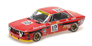 BMW 3.0 CSL BMW Luigi #12 Peltier/Xhenceval/Dieudonnee Winner 24H Spa 1974 1:18 Minichamps 
