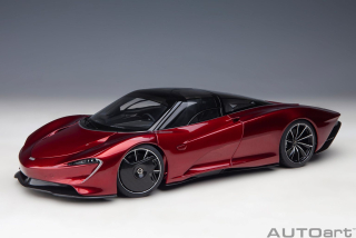 McLaren Speedtail 2020 volcano red 1:18 AUTOart