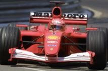 Ferrari F1 F2001 #1 M.Schumacher World Champion Winner Monaco GP 2001 with Driver Figure 1:18 GP Replicas