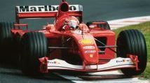 Ferrari F1 F2001 #1 M.Schumacher World Champion Winner Belgium Spa GP with Driver Figure 1:18 GP Replicas