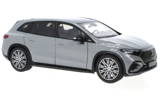 Mercedes-Benz EQS SUV AMG Line X296 alpine grey 1:18 NZG