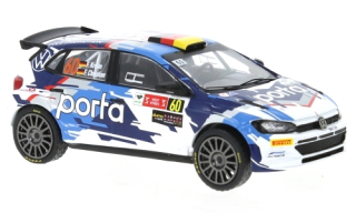 Volkswagen Polo GTI R5 #60 Kreim/Christian Rally Ypres 2021 1:43 Ixo Models