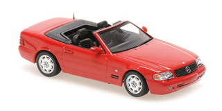 Mercedes-Benz SL-Class R129 1999 red 1:43 Minichamps
