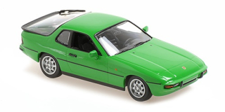 Porsche 924 1984 green 1:43 Minichamps