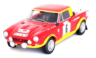 Fiat 124 Abarth Rallye #6 Alen/Kivimäki Rallye WM Rallye Portugal 1974 1:43 Troféu