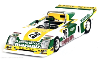 Chevron B36 RHD #26 Rousselot/Dubois/Menant 24H Le Mans 1979 1:43 Troféu