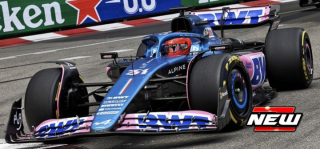 BWT Alpine F1 Team A523 #31 E.Ocon 3rd Monaco GP 2023 1:18 Minichamps 