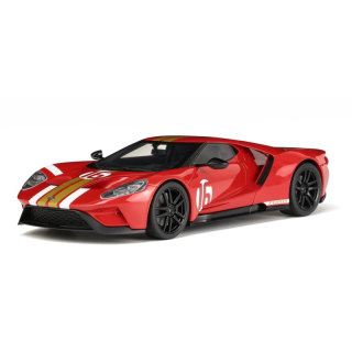 Ford GT Heritage Edition Alan Mann 2022 red 1:18 GT Spirit