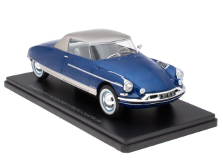 Citroen DS19 Le Dandy Coupe Chapron 1964 blue silver 1:24 Altaya