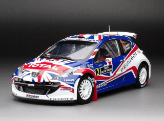 Peugeot 207 S2000 #2 Meeke/Nagle Rally of Scotland 2010 1:18 Sun Star