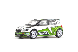 Škoda Fabia II FL S2000 2010 Škoda Motorsport Design 2012 II asfaltová kola 1:43 Abrex