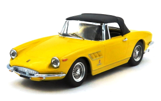 Ferrari 330 GTS Spyder with Roof yellow 1:43 Best Model