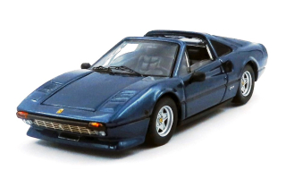 Ferrari 308 GTS 1982 blue sera metallic 1:43 Best Model