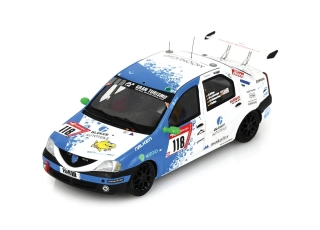 Dacia Logan #118 Kriese/Lachmayer/Weissermel/Geilen 24H Nürburgring 2023 1:43 Spark