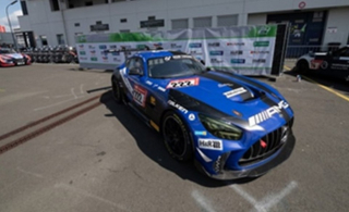 Mercedes-AMG GT2 Schnitzelalm Racing #222 Grenier/Thilenius/Härtling/Wiskirchen 2nd SP-X Class 24H Nürburgring 2023 1:43 Spark