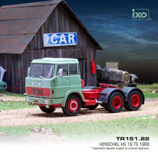 Henschel HS 19 TS 1966 green 1:43 Ixo Models
