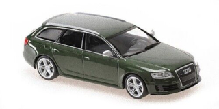 Audi RS 6 Avant 2007 green metallic 1:43 Minichamps