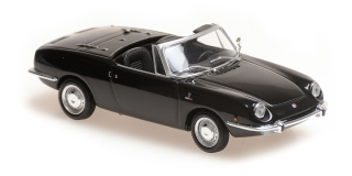 Fiat 850 Sport Spider 1968 black 1:43 Minichamps